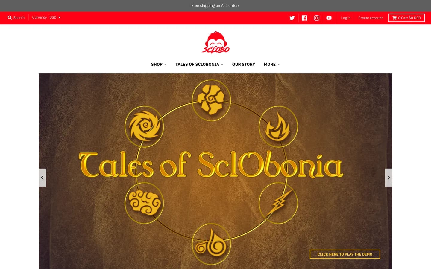 Desktop view of the Sclobo website designed and developed by LMN Capture